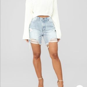 Fashion Nova Jean Shorts